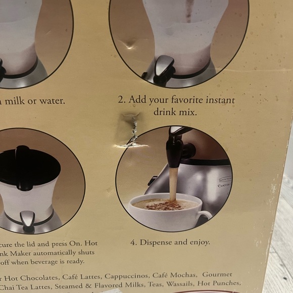 back to basics Kitchen Basic To Basic Cocoa Latte Hot Drink Maker